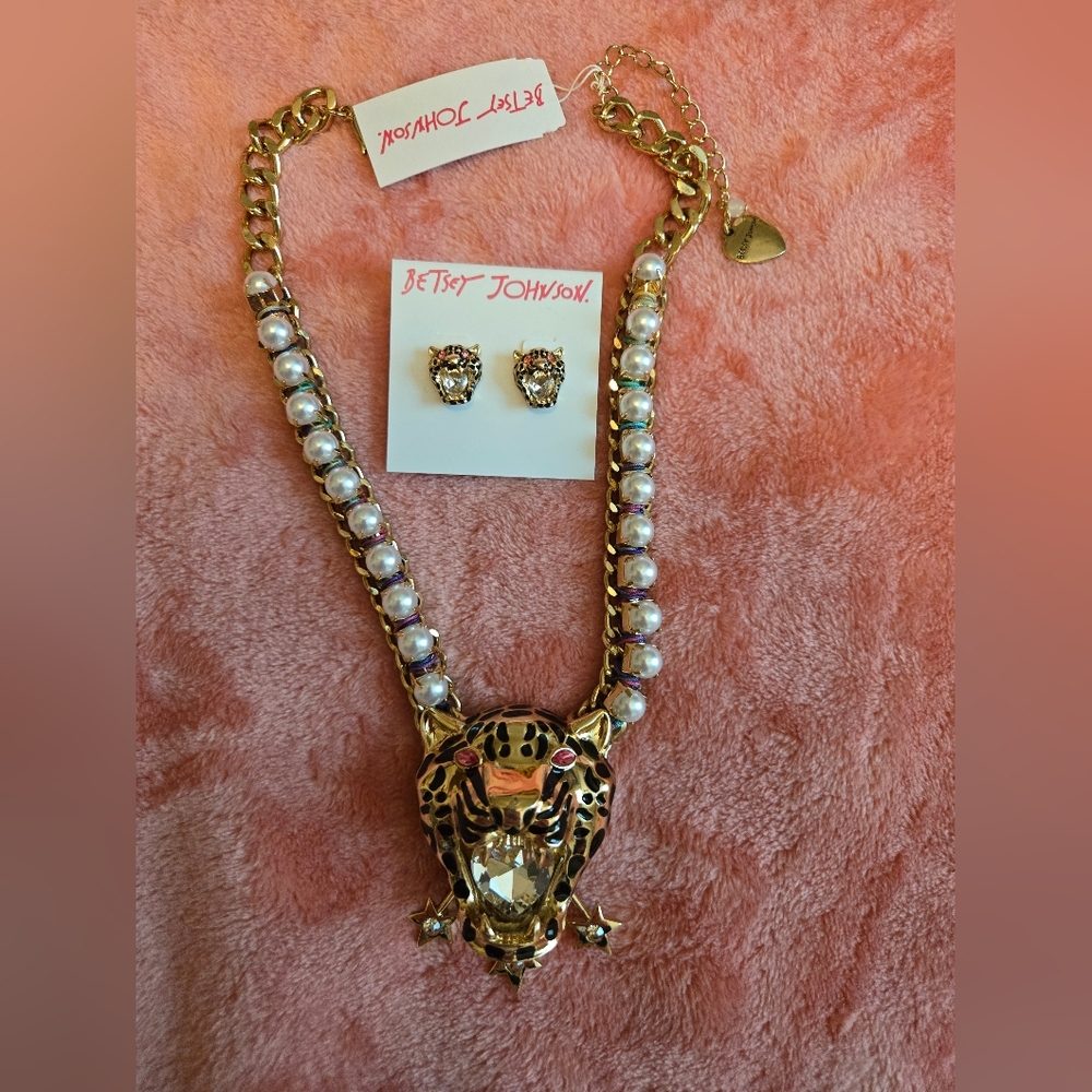 BETSEY JOHNSON VINTAGE COSMIC LEOPARD NWT